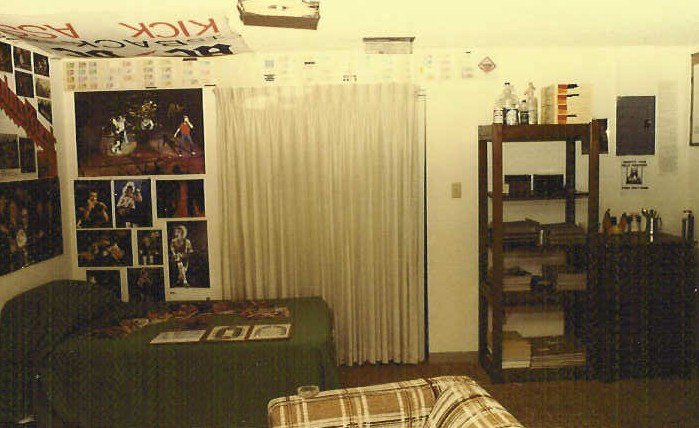 Wade Brooks’s heavy metal bedroom at his dad’s Genesta Walk townhouse in 1981, photograph 4
